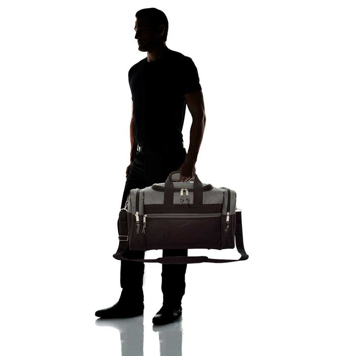 Dalix 17" Blank Duffel Bag Travel Size Sports Durable Gym Bag