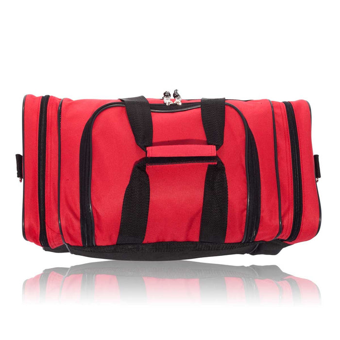 Dalix 17" Blank Duffel Bag Travel Size Sports Durable Gym Bag
