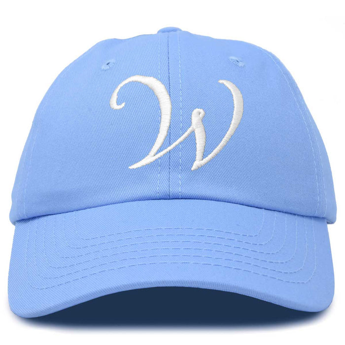 Dalix Initial Letter W Hat