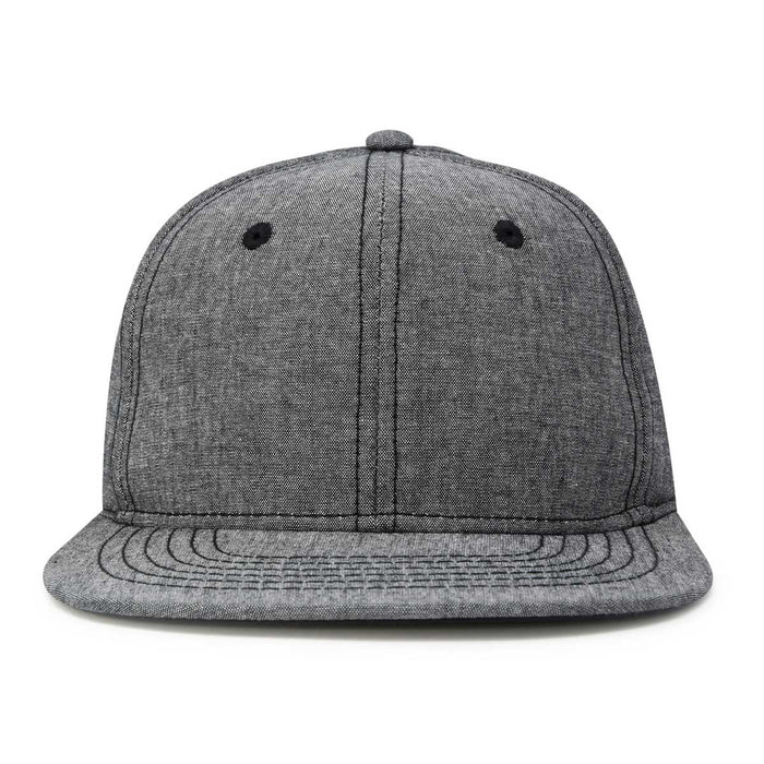 Dalix Flat Bill Chambray Hat