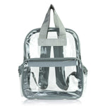 Dalix Clear Backpack Bags Smooth Plastic Transparent See Through