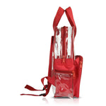 Dalix Clear Backpack Bags Smooth Plastic Transparent See Through