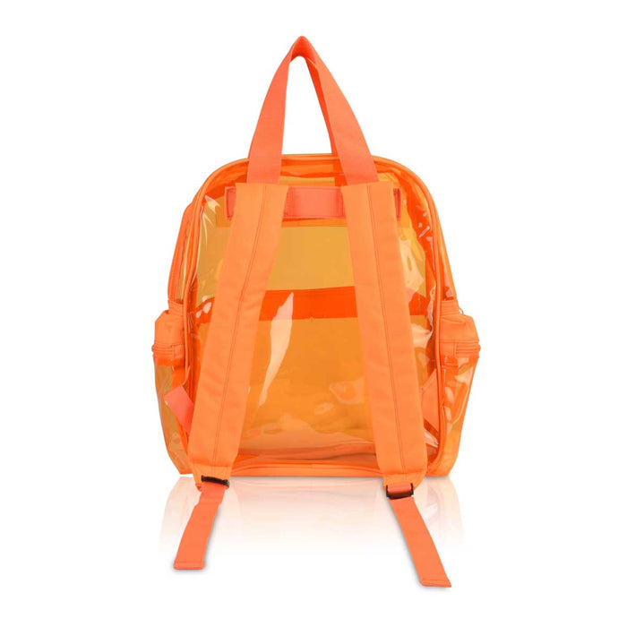 Dalix Small Neon Clear Backpacks