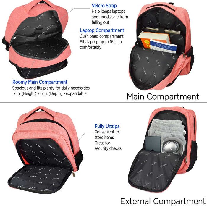 Dalix Extra Large Backpack