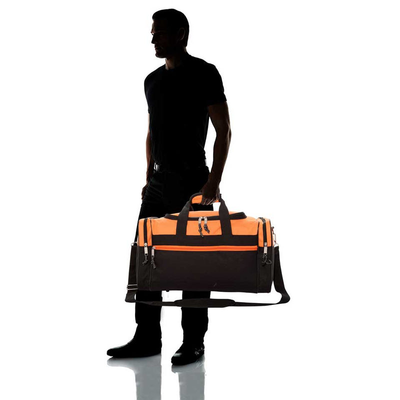 Dalix 17" Blank Duffel Bag Travel Size Sports Durable Gym Bag