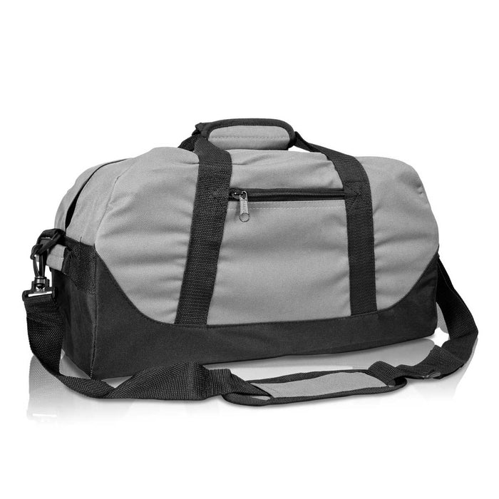 Dalix 18" Duffel Bag Two-Tone Sports Travel Bag