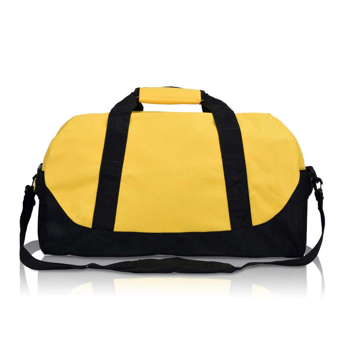 Dalix 18" Duffel Bag Two-Tone Sports Travel Bag
