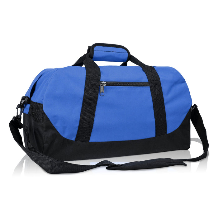 Dalix 18" Duffel Bag Two-Tone Sports Travel Bag