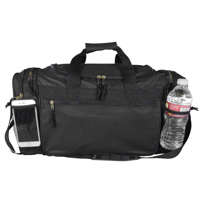 Dalix 20" Sports Duffel Bag with Mesh and Valuables Pockets