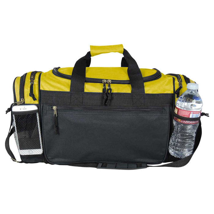 Dalix 20" Sports Duffel Bag with Mesh and Valuables Pockets