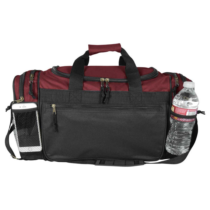 Dalix 20" Sports Duffel Bag with Mesh and Valuables Pockets