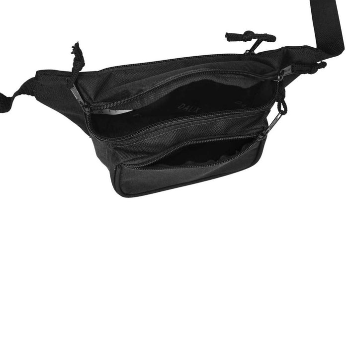DALIX Fanny Pack 7" Travel Belt Pouch Waist Wallet Bag w/ 3 Pockets FP-002 Fanny Packs DALIX 