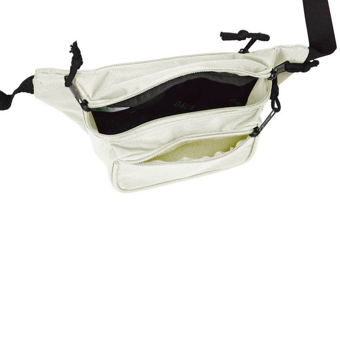 DALIX Fanny Pack 7" Travel Belt Pouch Waist Wallet Bag w/ 3 Pockets FP-002 Fanny Packs DALIX 