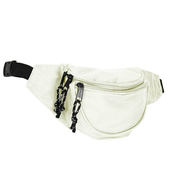DALIX Small Fanny Pack Waist Pouch Travel Belt (24"-31") Fanny Packs DALIX Nude 