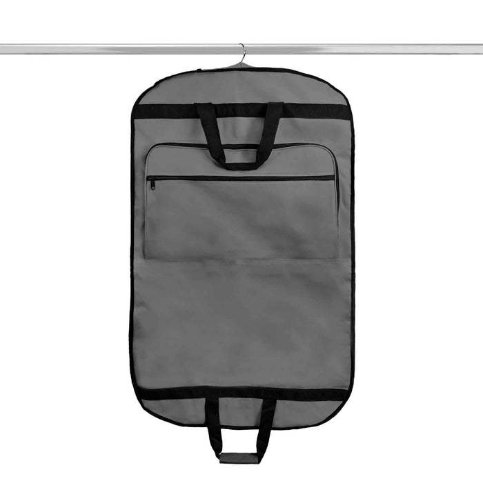 Dalix 39" Garment Bag Cover for Suits Clothing Foldable w Pockets