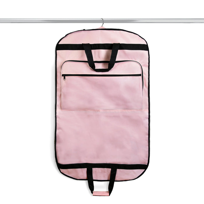 Dalix 39" Garment Bag Cover for Suits Clothing Foldable w Pockets