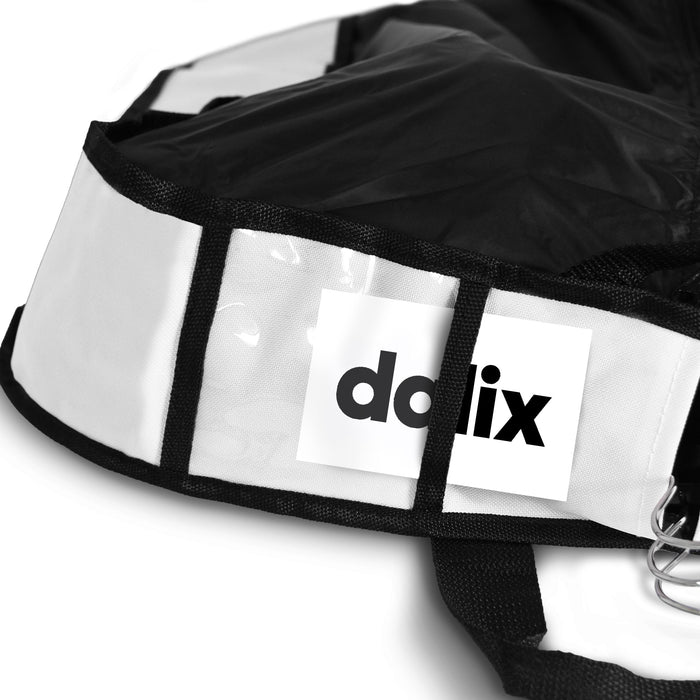 Dalix 39" Garment Bag Cover for Suits Clothing Foldable w Pockets