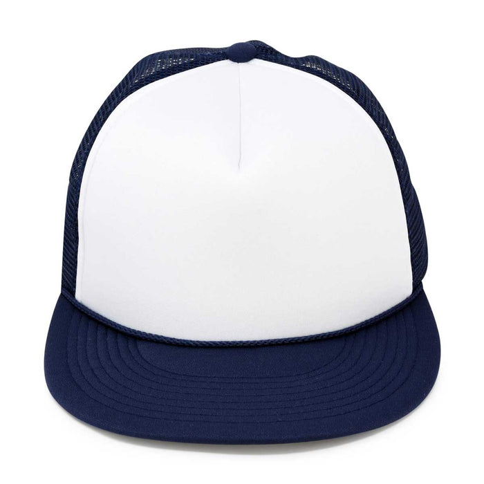 Dalix Flat Billed Trucker Hat