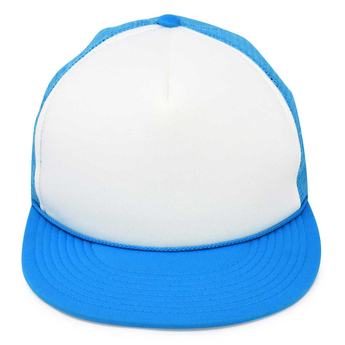 Dalix Flat Billed Trucker Hat