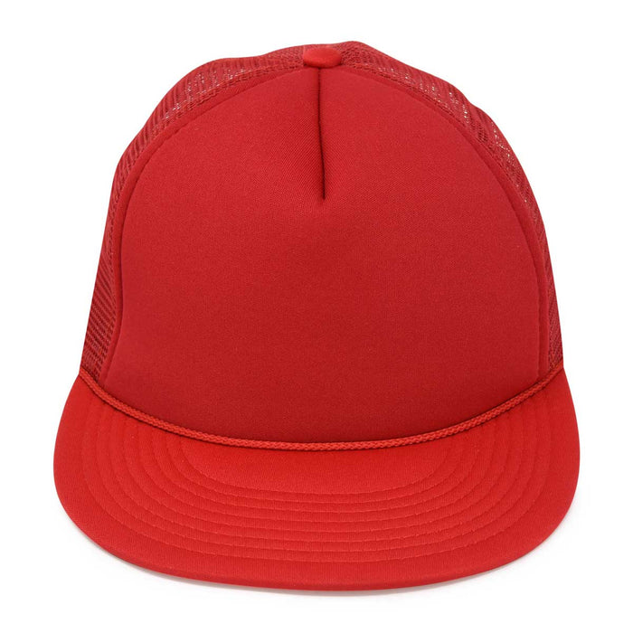 Dalix Flat Billed Trucker Hat