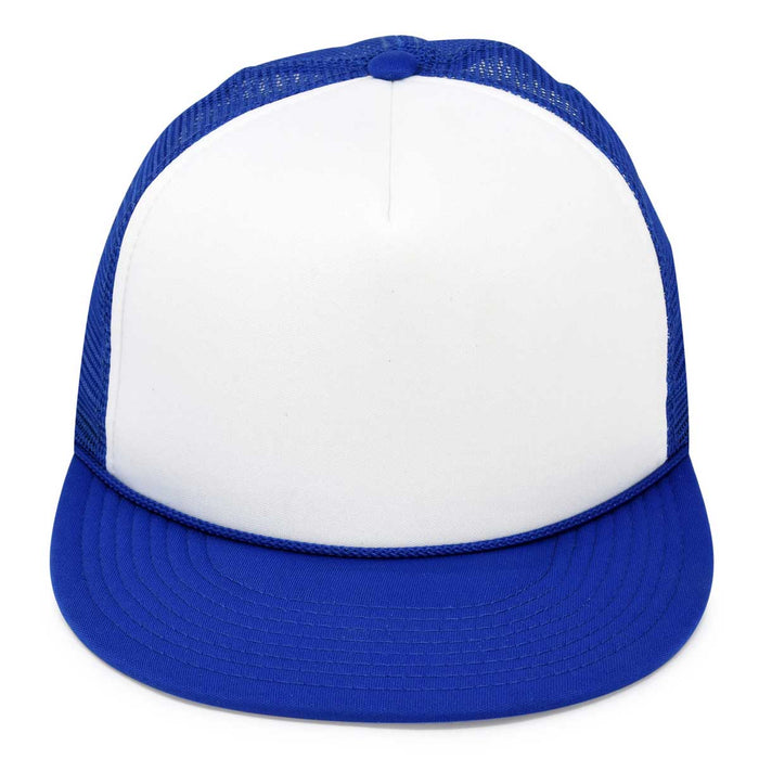 Dalix Flat Billed Trucker Hat