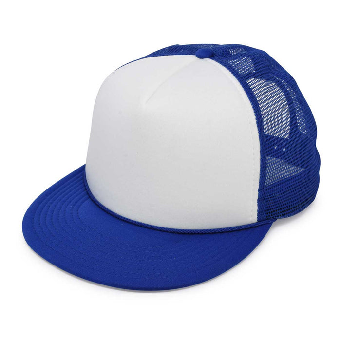 Dalix Flat Billed Trucker Hat