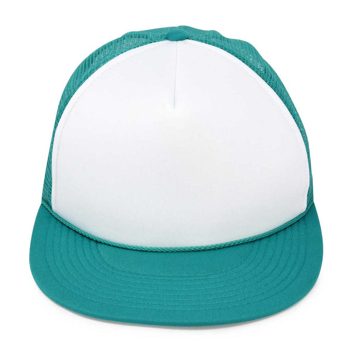 Dalix Flat Billed Trucker Hat