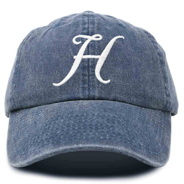Dalix Initial Letter H Hat