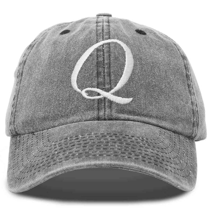 Dalix Initial Letter Q Hat