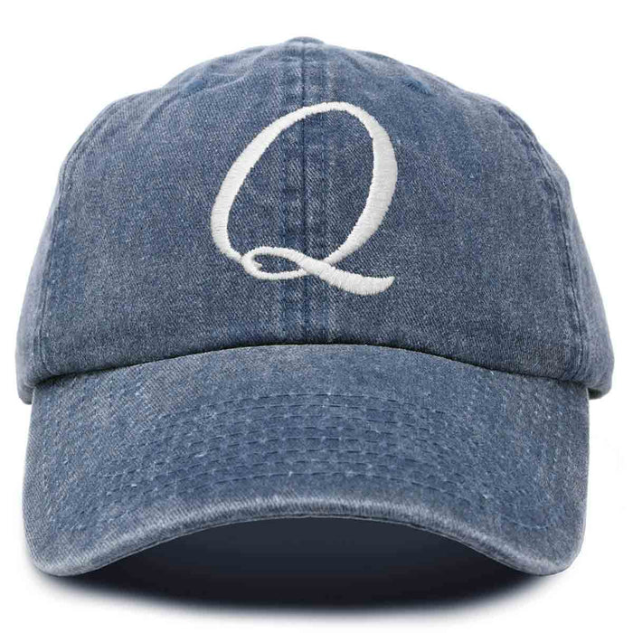 Dalix Initial Letter Q Hat