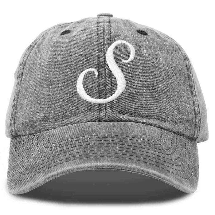 Dalix Initial Letter S Hat