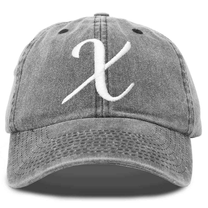 Dalix Initial Letter X Hat