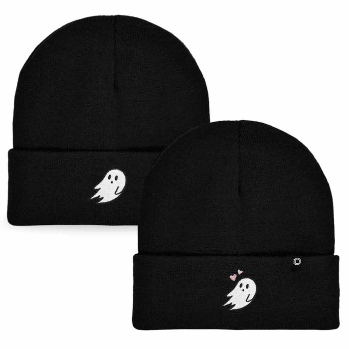 Dalix His Hers Ghost Beanie Set