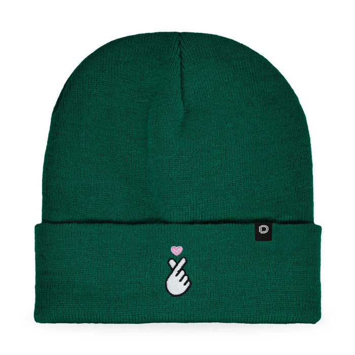 Dalix Snap Heart Beanie