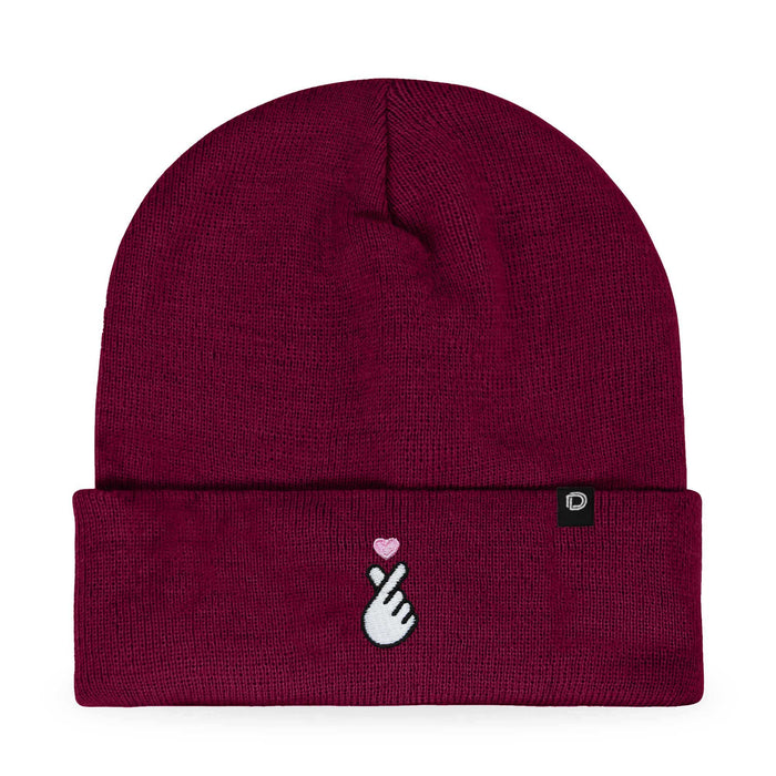 Dalix Snap Heart Beanie