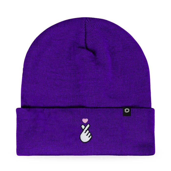 Dalix Snap Heart Beanie