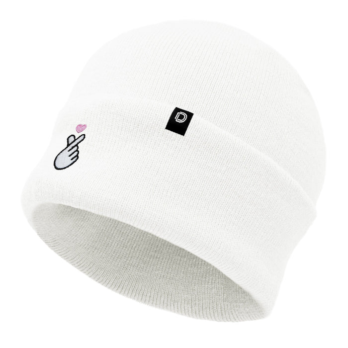 Dalix Snap Heart Beanie
