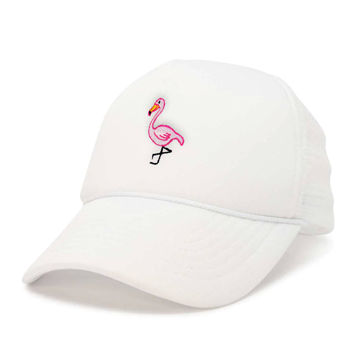 Dalix Pink Flamingo Trucker Hat
