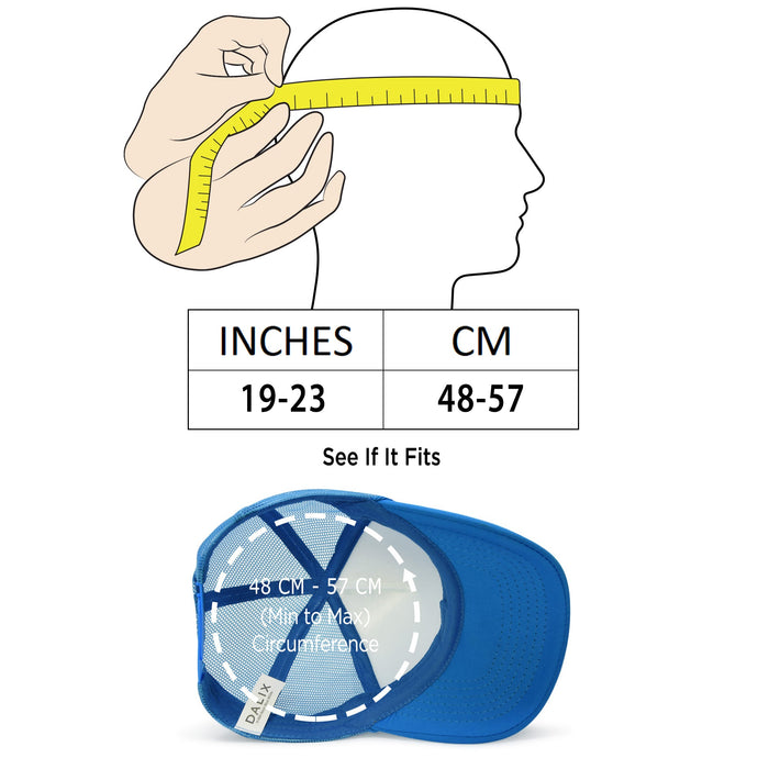 Dalix Youth Trucker Cap