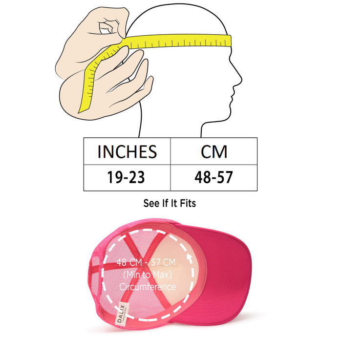 Dalix Youth Trucker Cap