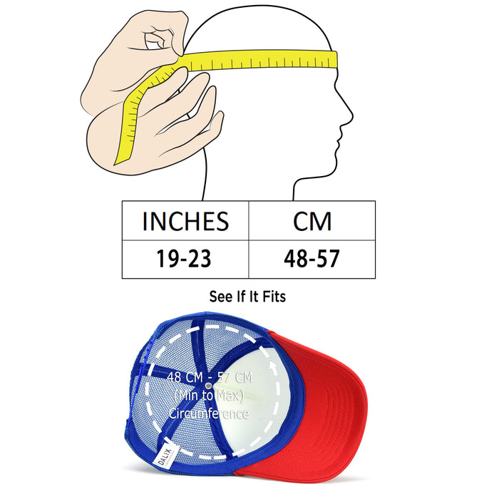 Dalix Youth Trucker Cap