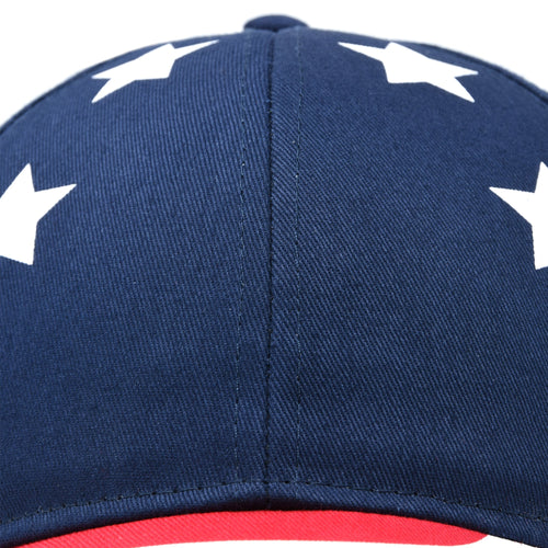 DALIX USA Stars and Stripes Cap American Patriotic Hat
