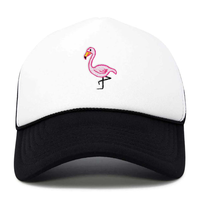 Dalix Pink Flamingo Trucker Hat