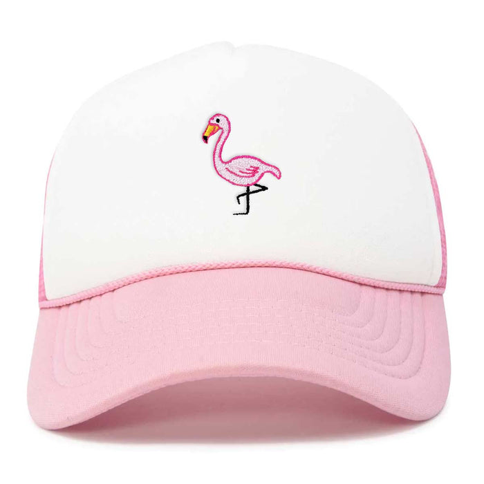 Dalix Pink Flamingo Trucker Hat