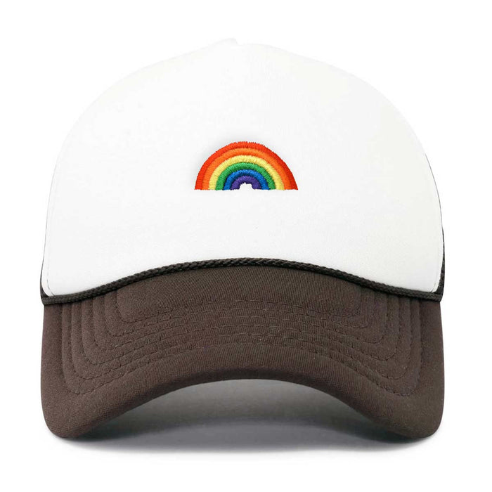 Dalix Rainbow Trucker Hat
