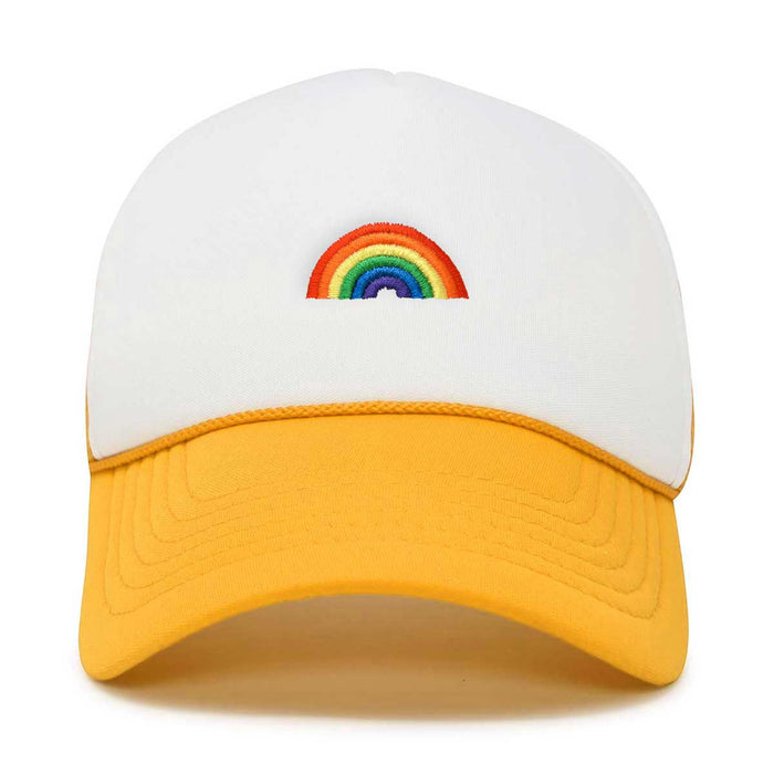 Dalix Rainbow Trucker Hat