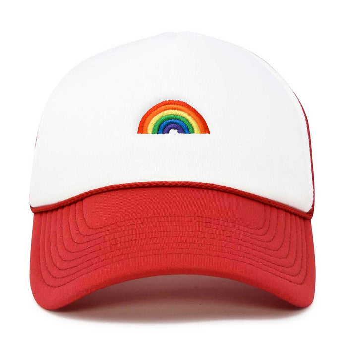 Dalix Rainbow Trucker Hat