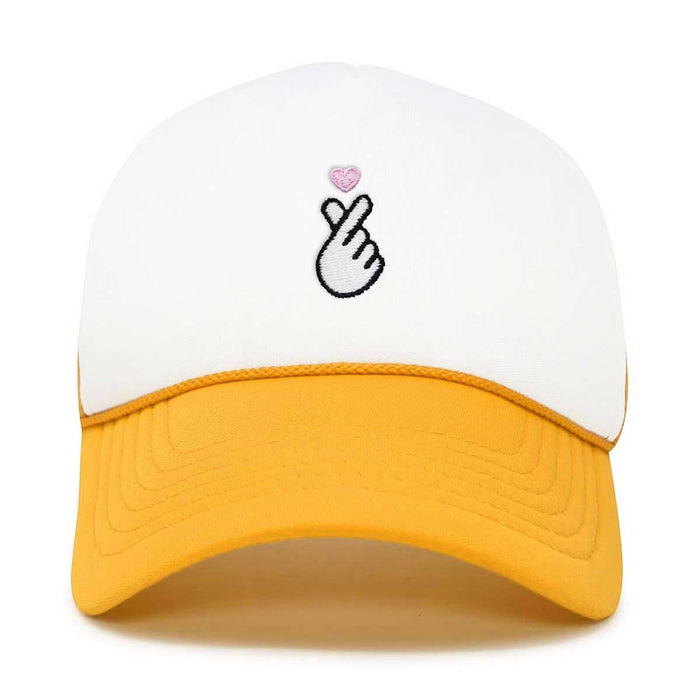 Dalix Snap Heart Trucker Hat