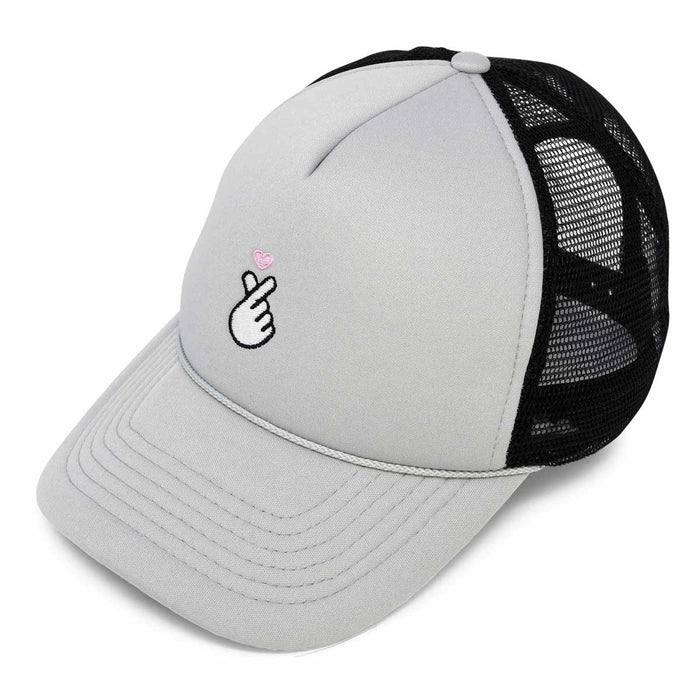 Dalix Snap Heart Trucker Hat