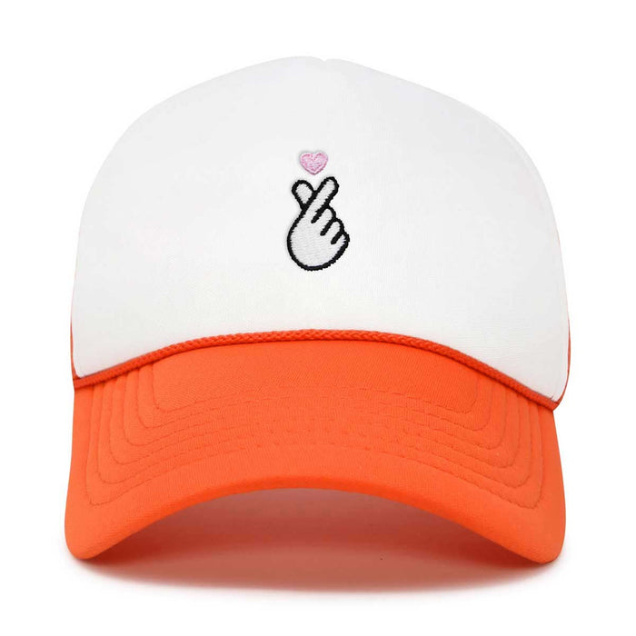 Dalix Snap Heart Trucker Hat